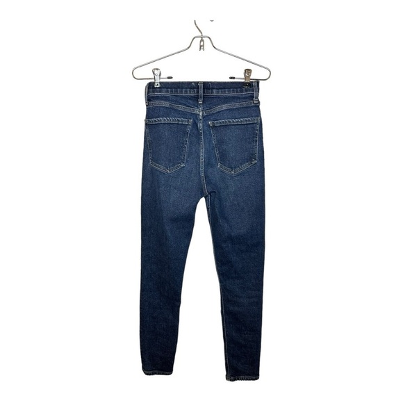 Agolde Dark Blue Skinny Jeans - Picture 7 of 8